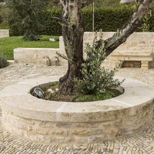 Garden enclosure wall coping - OCCITANIE PIERRES - stone