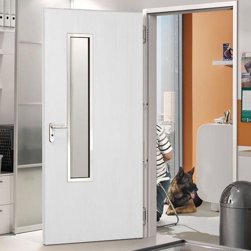 Interior door - NOVOSECUR® E-S 6 - Novoferm - galvanised steel / sheet steel / swing