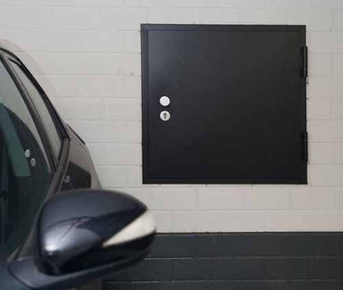 Wall access hatch - NOVOPORTA PREMIO T30 / T90 - Novoferm - square / rectangular / stainless steel