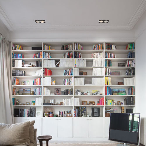 Recessed ceiling spotlight - SMART LOTIS - Modular Lighting Instruments - LED / halogen / round