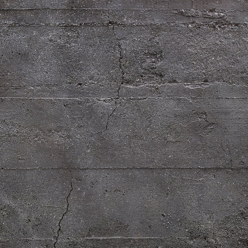 Polyester decorative panel - HORIZONTAL CONCRETE BLACK - MSD Panels - fiberglass / wall / printed