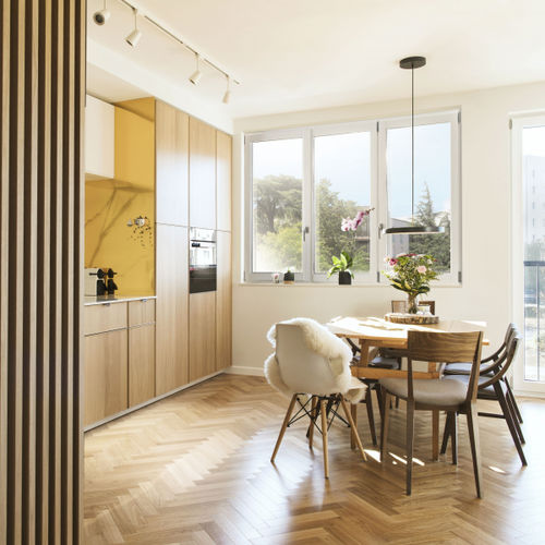 Oak window - SYMBIOPHONY - MENUISERIES ELVA - pine / tilt-and-turn / double-glazed