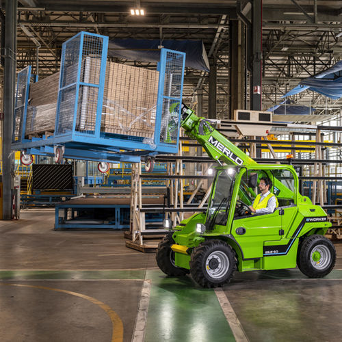 Loading telehandler - EW 25.5 - MERLO - lifting / for construction