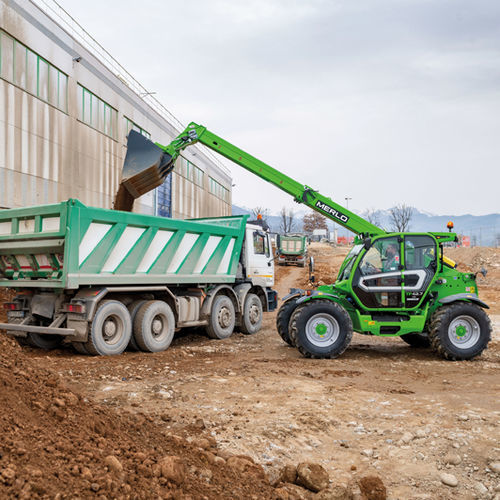 Loading telehandler - TF 42.7 - MERLO - handling / lifting / for construction