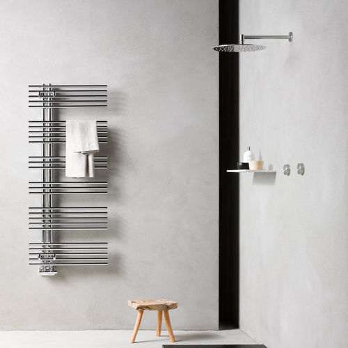 Contemporary towel radiator - PAVONE 20 - Caleido srl - electric / hot water / 501 w...750 w
