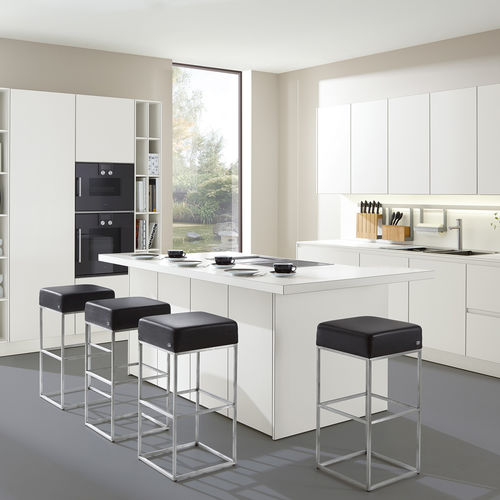 Contemporary kitchen - LINEA SMART - Allmilmö - melamine / laminate / island