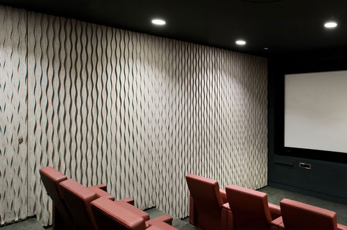 Wall-mounted acoustic panel - REGENT STREET - Anne Kyyrö Quinn - fabric / rectangular / commercial
