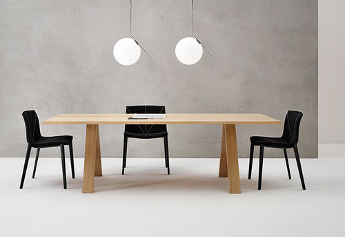 Workstation desk - CROSS  - Arper - free-standing / multiplace / contemporary