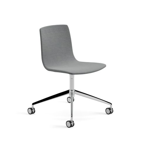 Contemporary office chair - AAVA 02 - Arper - indoor / fabric / leather