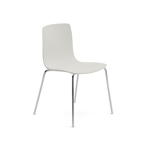 Contemporary chair - AAVA 02 - Arper - indoor / fabric / leather