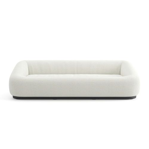 Contemporary sofa - AOM - Arper - for outdoor use / fabric / blue