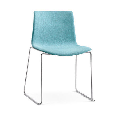 Contemporary chair - CATIFA 46 - Arper - indoor / fabric / leather