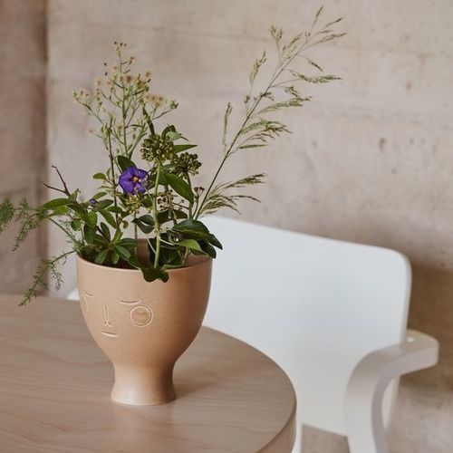 Contemporary vase - MIDSUMMER DREAM - Artek - ceramic / handmade / beige