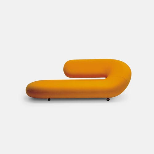 Contemporary daybed - Chaise Longue - Artifort - fabric / indoor / on casters