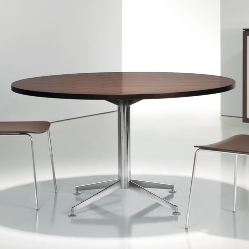 Contemporary table - CIRCUIT - BERNHARD design - walnut / maple / oak