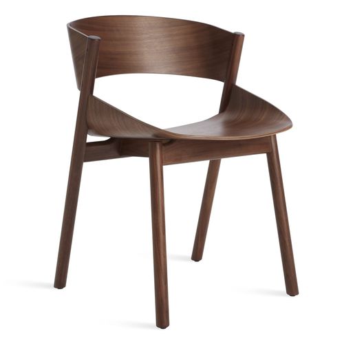 Contemporary dining chair - PORT - BLU DOT - indoor / plywood / solid wood