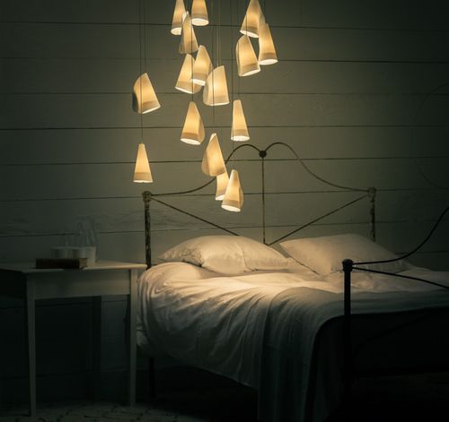 Pendant lamp - 21.14 - BOCCI - borosilicate glass / porcelain / contemporary