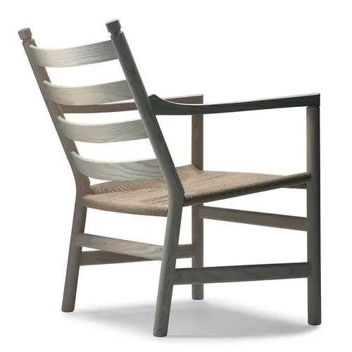メロンソーダ　CH44 / CARL HANSEN & SØN Contemporary armchair - CH44 - Carl Hansen & Son - wooden / by