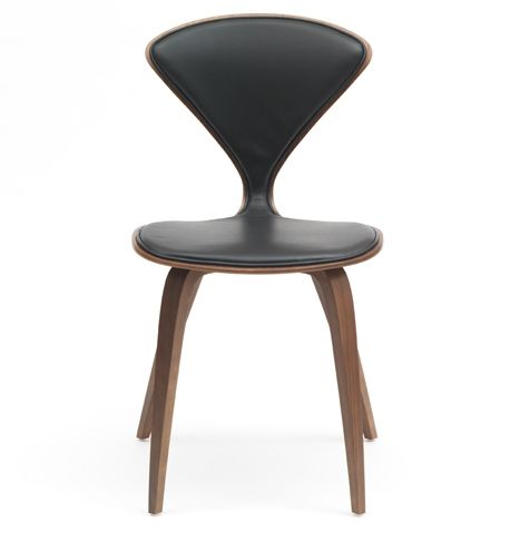 Contemporary chair - CSC series - Cherner - indoor / beech / walnut