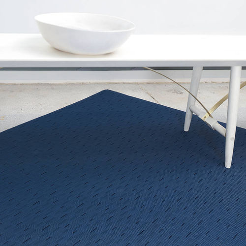 Contemporary rug - BAMBOO - Chilewich Sultan LLC - striped / synthetic fiber / rectangular