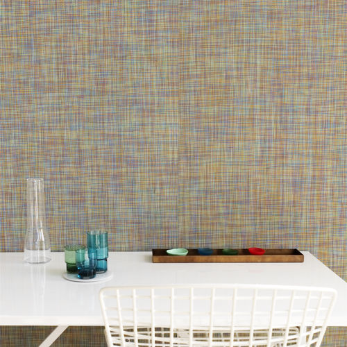 Upholstery fabric - MINI BASKETWEAVE - Chilewich Sultan LLC - wall / patterned / PVC