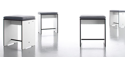 Contemporary stool - RIVA - Conmoto - wooden