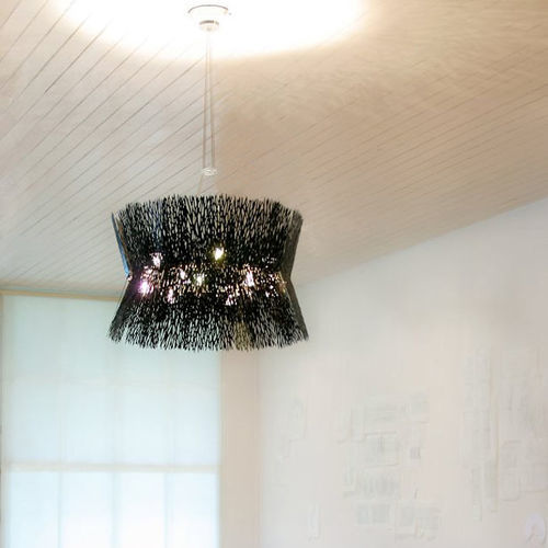 Pendant lamp - DIADEMA - David D'Imperio - aluminum / stainless steel / anodized aluminum