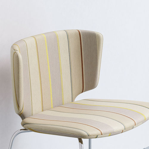 Upholstery fabric - THE THAMES - Design Tex  - striped / polyester / acrylic
