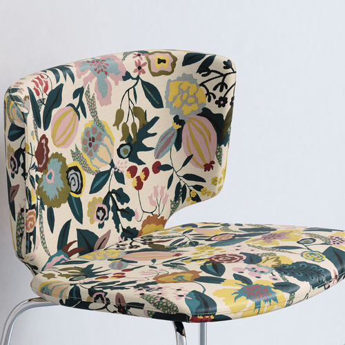 Upholstery fabric - BLOSSOM - Design Tex  - floral pattern / customizable / polyester