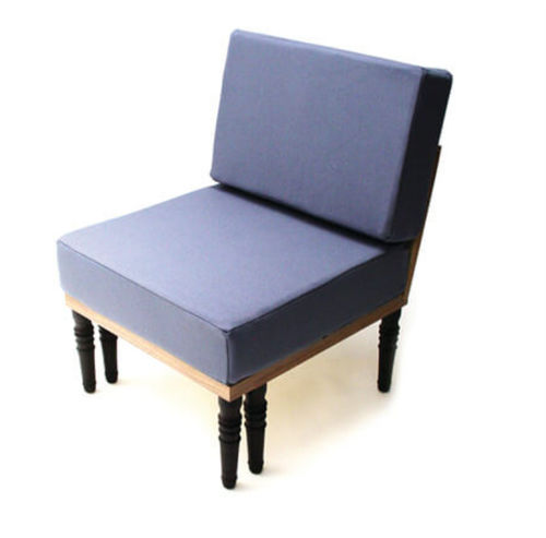 Traditional fireside chair - Duffy London - wool / wooden / modular