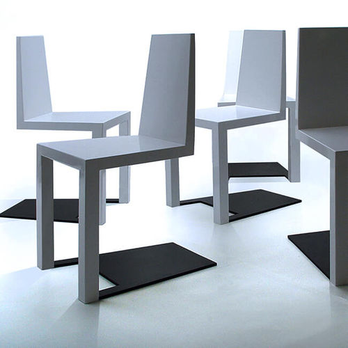 Original design chair SHADOW Duffy London walnut / polished