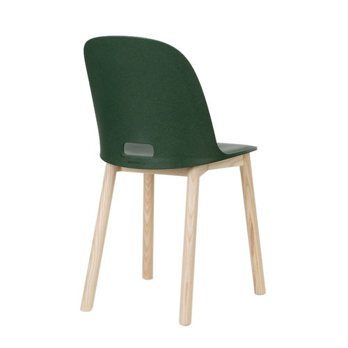 Contemporary chair - ALFI - emeco - indoor / wooden / high-back