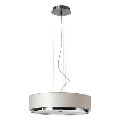 Pendant lamp - IRIS : T-2714 / T-2715 - ESTILUZ - PVC / polyester fiber / contemporary
