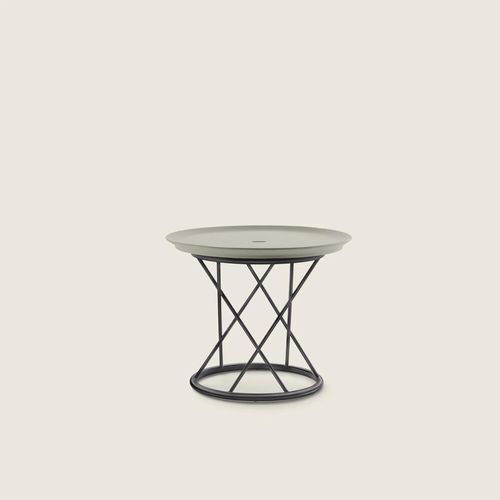 Contemporary coffee table - TORCELLO - FLEXFORM - epoxy / thermoplastic / powder-coated steel