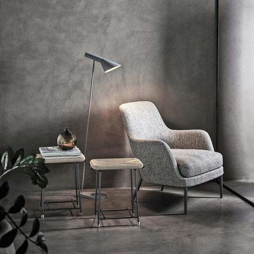 Contemporary ottoman - ANY DAY - FLEXFORM - thermoplastic / metal / paper