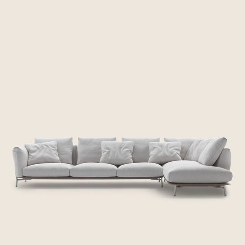 Modular sofa - AMBROEUS - FLEXFORM - contemporary / for indoor use / fabric