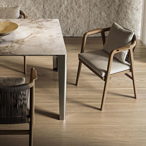 Modern armchair - CRONO - FLEXFORM - polyurethane foam / fabric / polyurethane