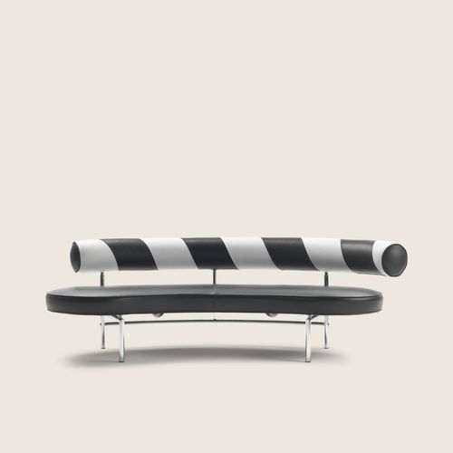 Contemporary sofa - MAX - FLEXFORM - for indoor use / leather / white