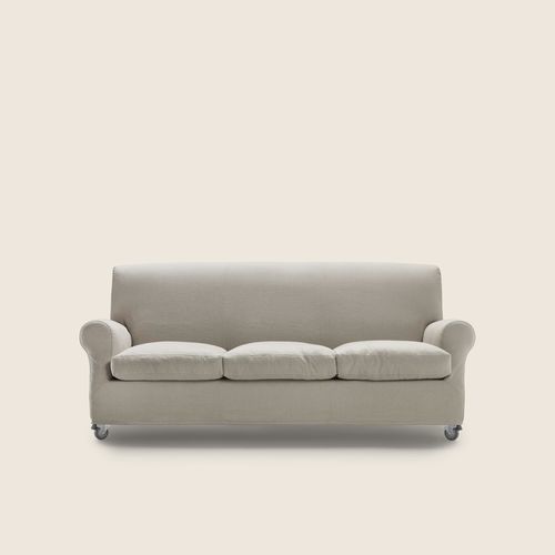 Contemporary sofa - NONNAMARIA - FLEXFORM - for indoor use / polyurethane foam / feather