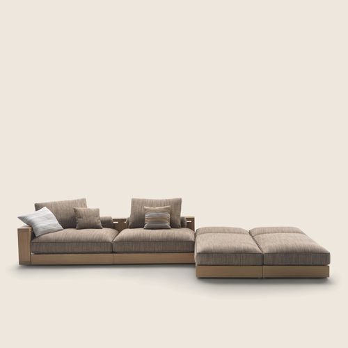 Modular sofa - HAMPTONS - FLEXFORM - contemporary / for outdoor use / polyurethane foam