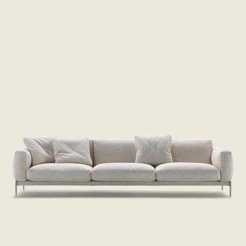 Compact sofa - ROMEO - FLEXFORM - contemporary / for indoor use / fabric