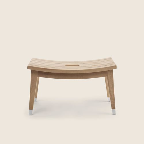 Contemporary ottoman - LOTUS - FLEXFORM - thermoplastic / metal / wooden