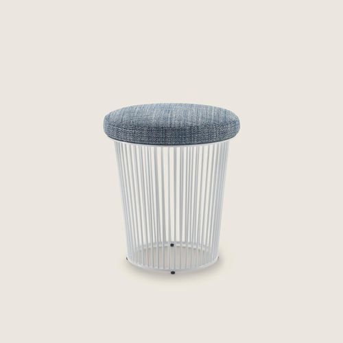Contemporary ottoman - BERRY OUTDOOR - FLEXFORM - thermoplastic / water-repellent fabric / waterproof fabric
