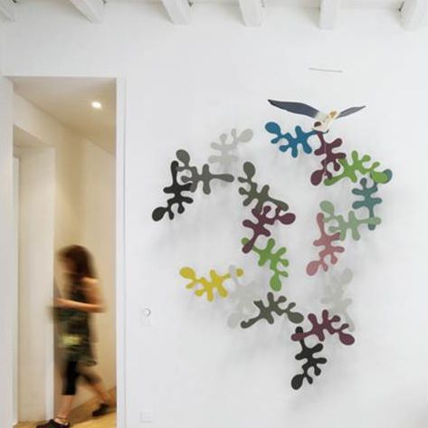 Metal sculpture - CAMOUFLAGE, SET  - Frost Design