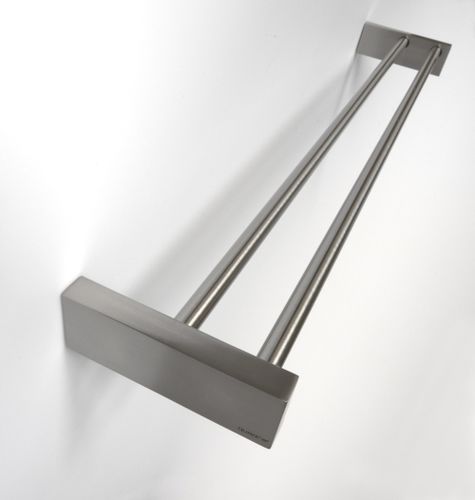 2-bar towel rack - Q3017 - Frost Design - wall-mounted / aluminum