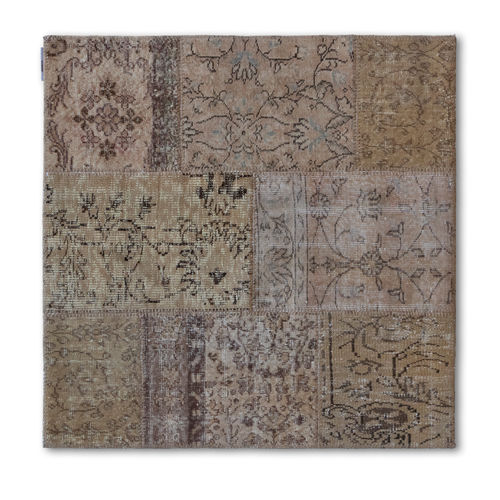 Contemporary rug - MeatPacking Naturale - G.T.DESIGN - patchwork / wool / cotton