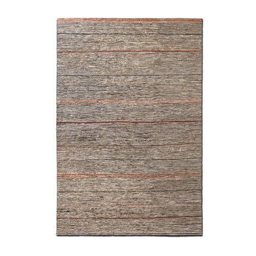 Contemporary rug - Himalayan Skin C - G.T.DESIGN - striped / jute ...