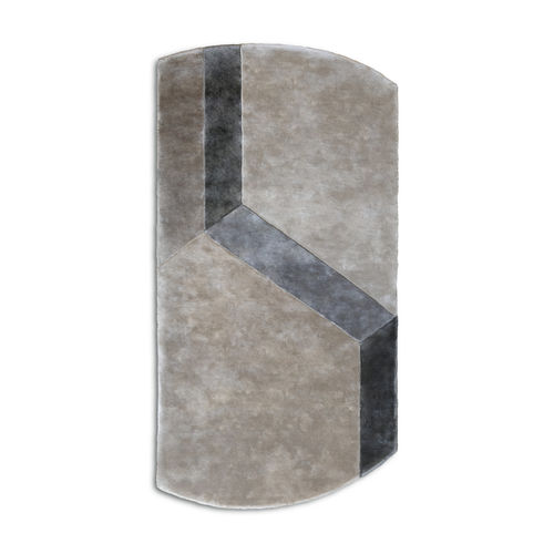 Contemporary rug - Cobblestone Native C - G.T.DESIGN - geometric / Tencel® / rectangular