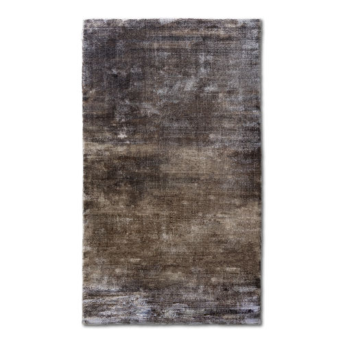 Contemporary rug - Kama Bruno Argenteo - G.T.DESIGN - plain / viscose / rectangular