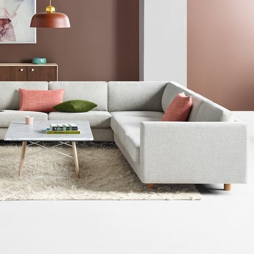 Modular sofa - LISPENARD - Herman Miller - contemporary / fabric / customizable